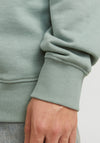 Jack & Jones Hudson Sweatshirt, Iceberg Green