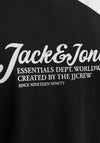 Jack & Jones Beau Crew Neck T-Shirt, Black