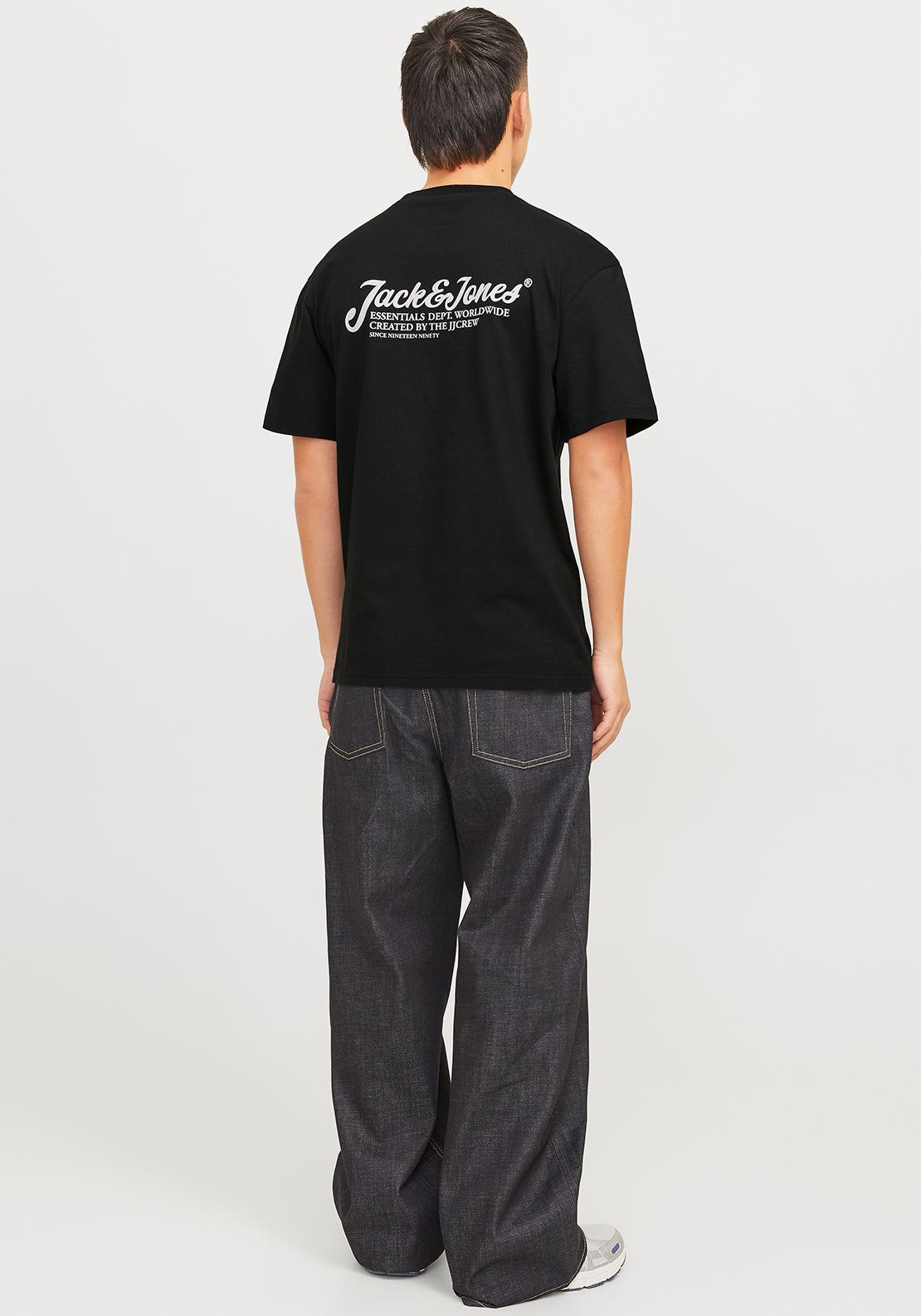 Jack & Jones Beau Crew Neck T-Shirt, Black