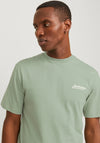Jack & Jones Beau Crew Neck T-Shirt, Iceberg Green