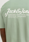 Jack & Jones Beau Crew Neck T-Shirt, Iceberg Green