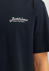 Jack & Jones Beau Crew Neck T-Shirt, Navy