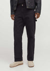 Jack & Jones Teddie Carpenter Trousers, Tap Shoe Black