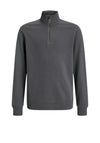 Jack & Jones Boy Bradley Half Zip Sweater, Grey