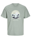 Jack & Jones Palm T-Shirt, Iceberg Green