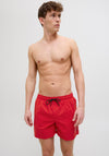 Jack & Jones Maui Swim Shorts, True Red