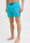 Jack & Jones Maui Swim Shorts, Scuba Blue