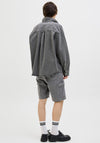 Jack & Jones Alex Cargo Shorts, Grey Denim