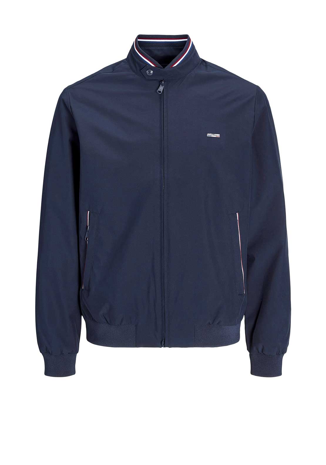 Jack & Jones Brad Bomber Jacket, Seaborne Navy