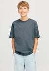 Jack & Jones Boys Frederik Berg Short Sleeve Tee, Stormy Weather