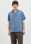 Jack & Jones Aston Seersucker Shirt, Coronet Blue
