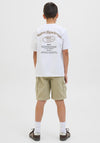 Jack & Jones Core Graphic Short Sleeve Tee, White