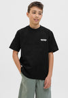 Jack & Jones Core Graphic Short Sleeve Tee, Black
