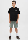 Jack & Jones Core Graphic Short Sleeve Tee, Black