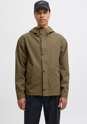 Jack & Jones Reagan Rain Jacket, Green
