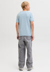 Jack & Jones Boys Rain Short Sleeve Tee, Blue