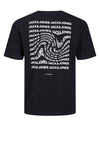 Jack & Jones Twirl T-Shirt, Black