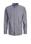 Jack & Jones Summer Shield Shirt, Faded Denim