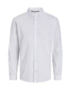 Jack & Jones Poplin Shirt, White