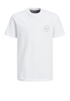 Jack & Jones Boys Blushield Short Sleeve Tee, Bright White