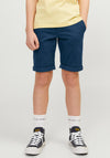 Jack & Jones Boys David Chino Short, Navy Blazer