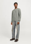 Jack & Jones Walter Knit Jumper, Agave Green