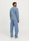 Jack & Jones Walter Knit Jumper, Oceanview Blue