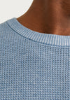 Jack & Jones Walter Knit Jumper, Oceanview Blue