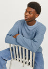 Jack & Jones Walter Knit Jumper, Oceanview Blue