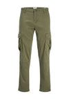 Jack & Jones Boy Kane Jonnie Cargo Trouser, Olive Night