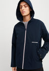 Jack & Jones Adam Water Resistant Hooded Jacket, Navy
