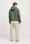 Jack & Jones Adam Water Resistant Hooded Jacket, Agave Green