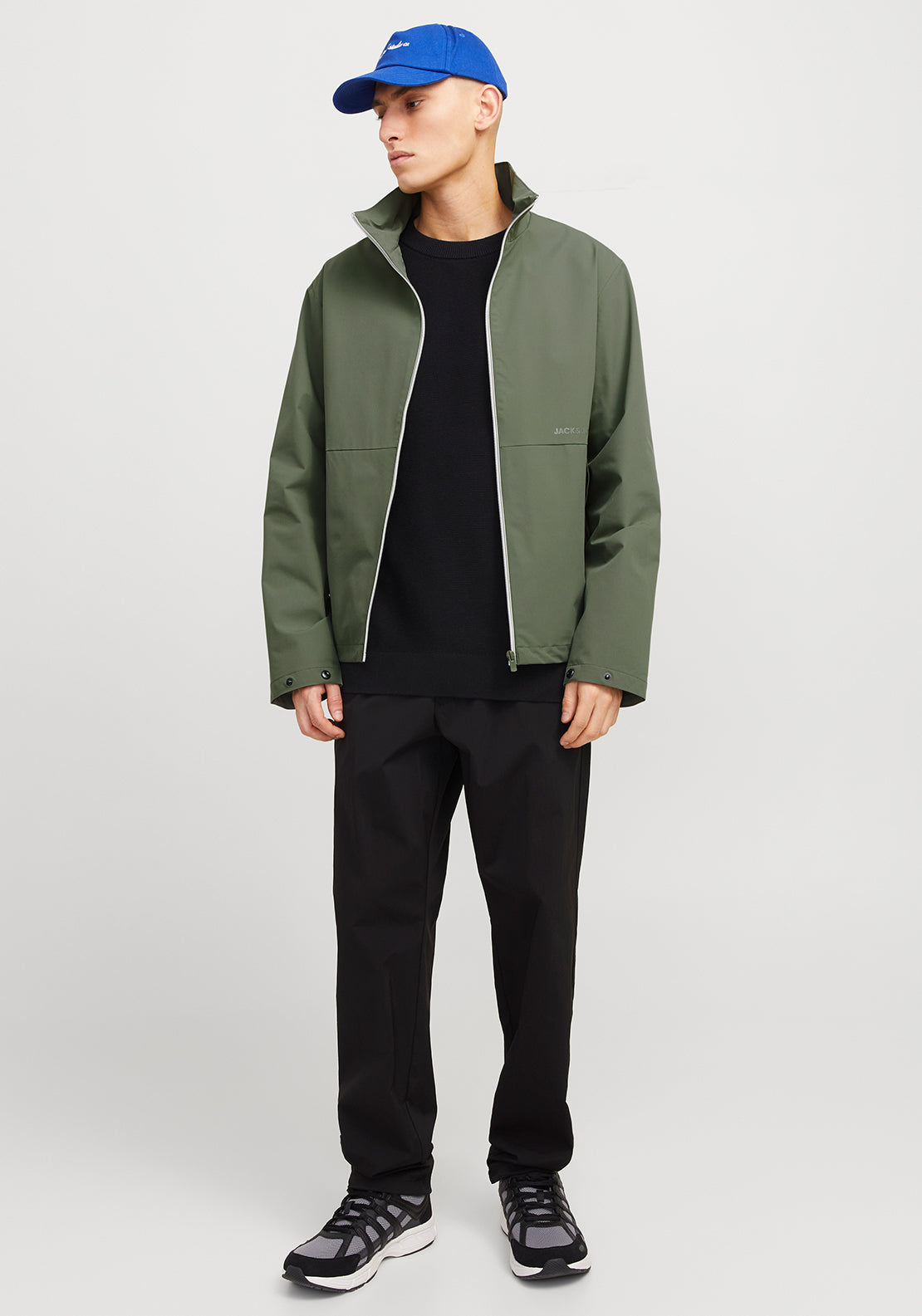 Jack & Jones Adam Water Resistant Jacket, Agave Green