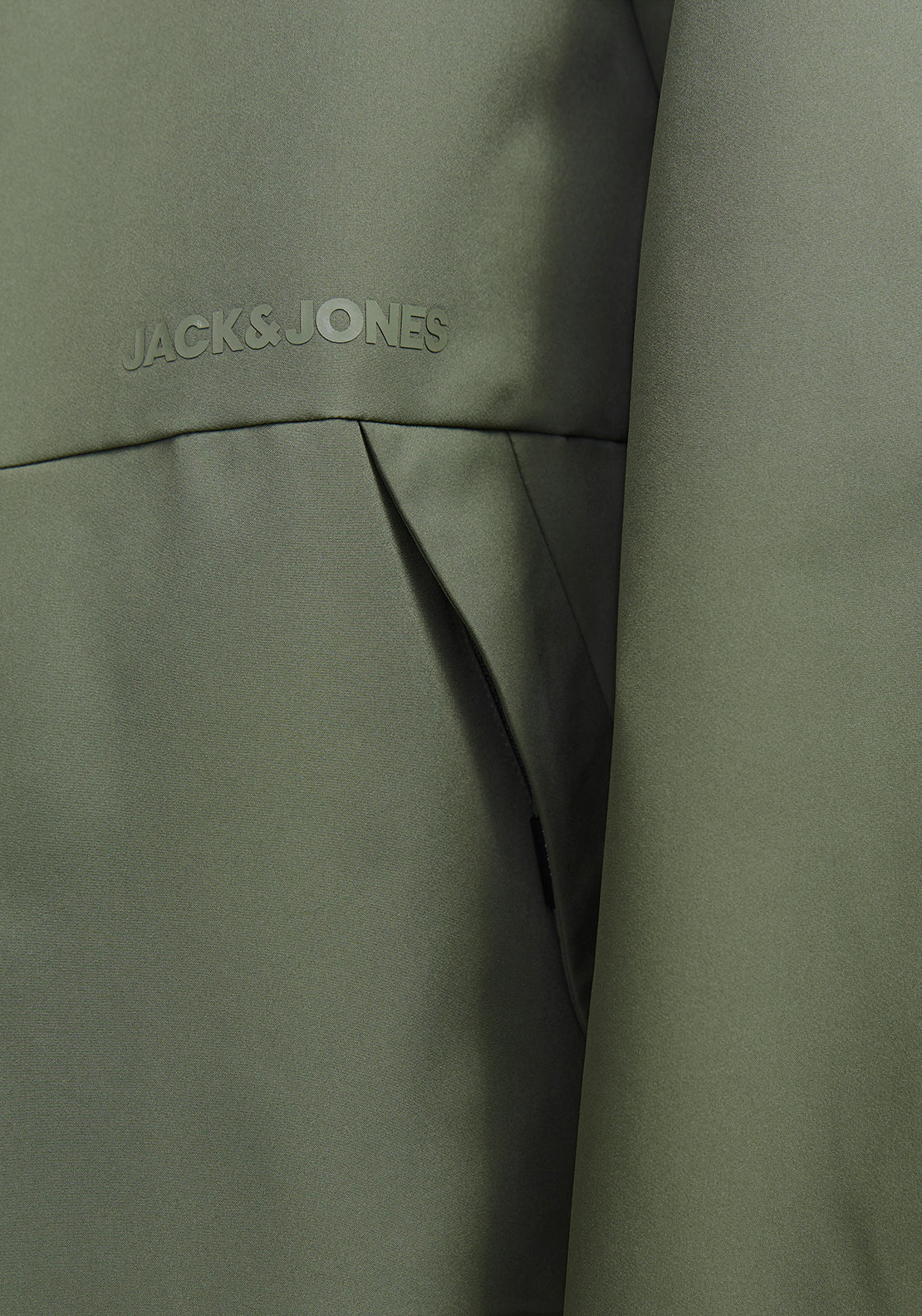 Jack & Jones Adam Water Resistant Jacket, Agave Green