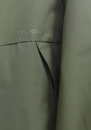 Jack & Jones Adam Water Resistant Jacket, Agave Green