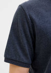 Jack & Jones Verner Polo Shirt, Sky Captain Melange