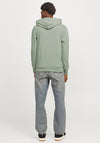 Jack & Jones Verner Hoodie, Iceberg Green