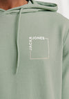 Jack & Jones Verner Hoodie, Iceberg Green
