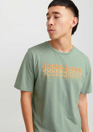 Jack & Jones Tex T-Shirt, Iceberg Green