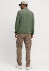 Jack & Jones Theo Full Zip Fleece, Agave Green