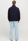 Jack & Jones Theo Full Zip Fleece, Navy
