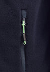 Jack & Jones Theo Full Zip Fleece, Navy