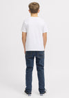Jack & Jones Boy Glenn Slim Denim Jean, Blue Denim