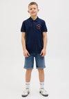 Jack & Jones Boy Rick Denim Shorts, Blue