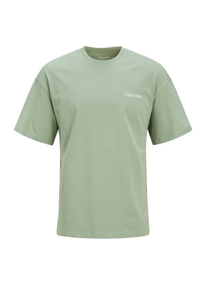 Jack & Jones Boy Bradley Graphic Short Sleeve Tee, Iceberg Green