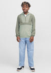Jack & Jones Boy Hooded Windbreaker, Iceberg Green