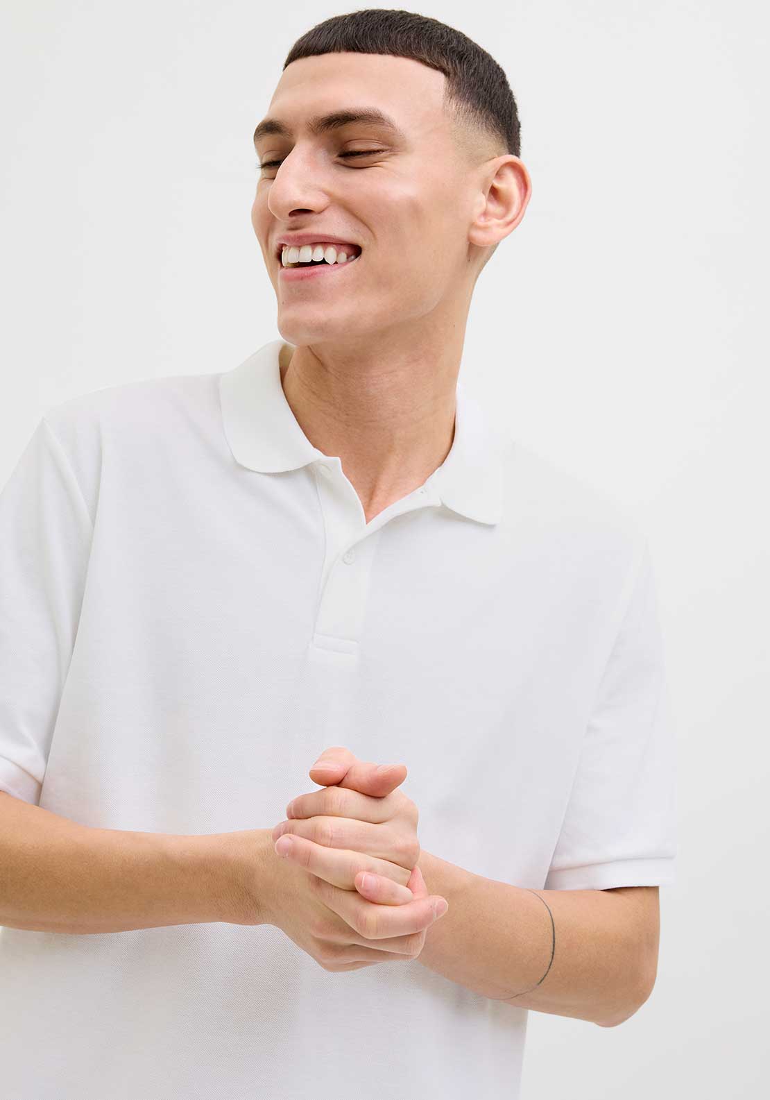 Jack & Jones Kane Polo Shirt, White