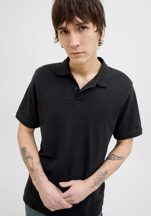 Jack & Jones Kane Polo Shirt, Black
