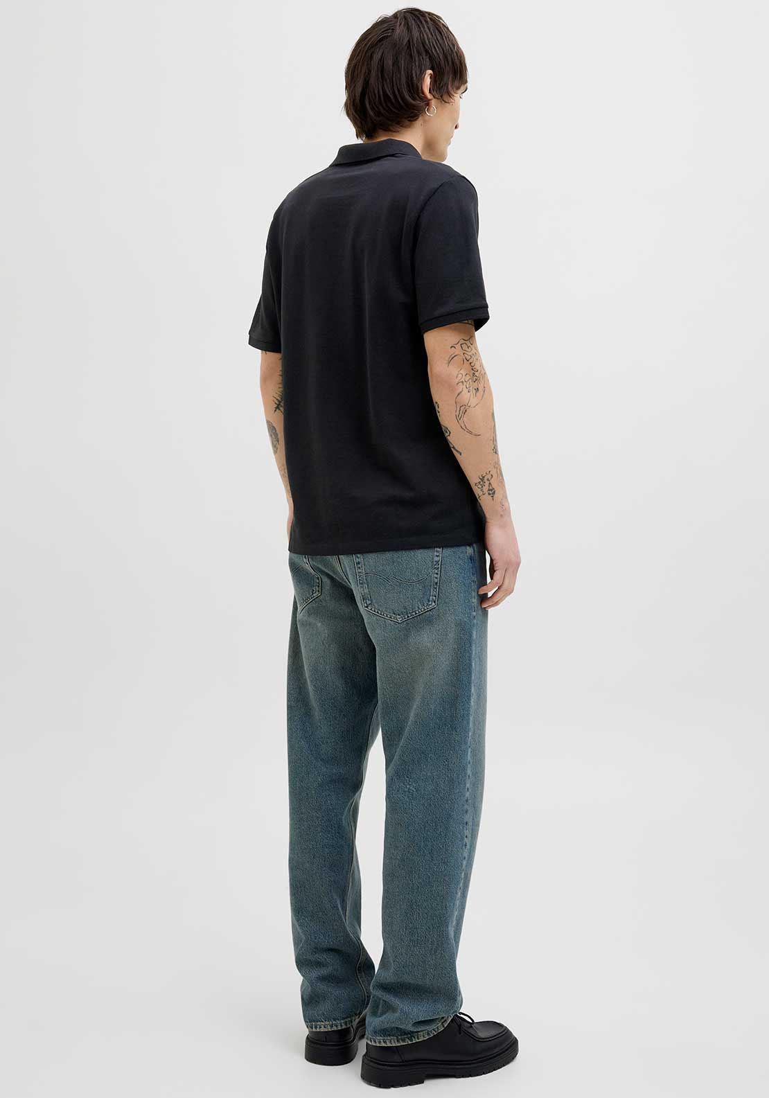 Jack & Jones Kane Polo Shirt, Black