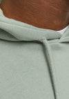 Jack & Jones Beau Hoodie, Iceberg Green